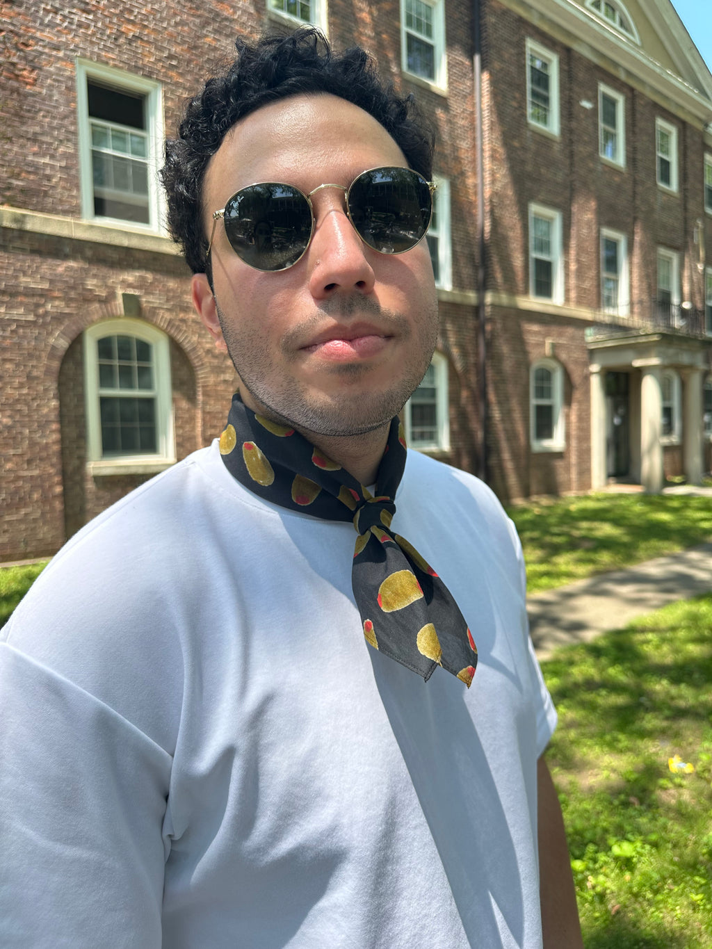 Aceitunas Cotton Bandana - olives