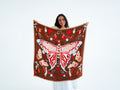 Revelation Silk Scarf  - butterfly and fairies
