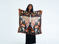 Renewal Silk Scarf  - butterfly and fairies