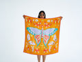 Evolution Silk Scarf  - butterfly and fairies